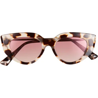 Vince Camuto 47mm Gradient Cat Eye Sunglasses In White