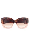 Vince Camuto 51mm Gradient Cat Eye Sunglasses