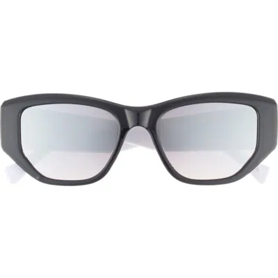 Vince Camuto 52mm Cat Eye Sunglasses In Black