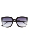 Vince Camuto 53mm Square Sunglasses In Black
