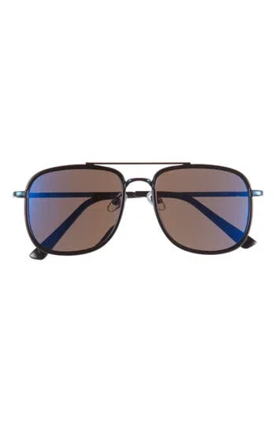 Vince Camuto 54mm Navigator Sunglasses In Black/blue