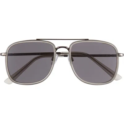 Vince Camuto 54mm Navigator Sunglasses In Grey/gunmetal