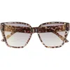 Vince Camuto 56mm Cat Eye Sunglasses In Leopard