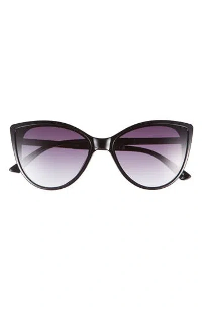 Vince Camuto 58mm Cat Eye Sunglasses In Black