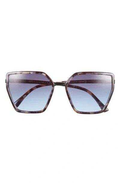 Vince Camuto 58mm Gradient Cat Eye Sunglasses In Blue