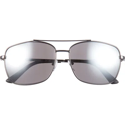 Vince Camuto 60mm Navigator Sunglasses In Gray
