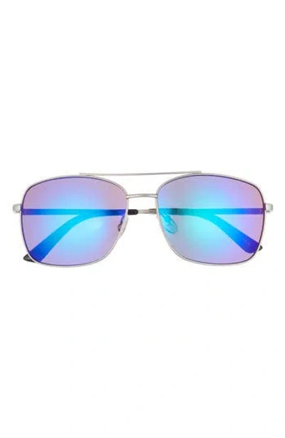 Vince Camuto 60mm Navigator Sunglasses In Silver