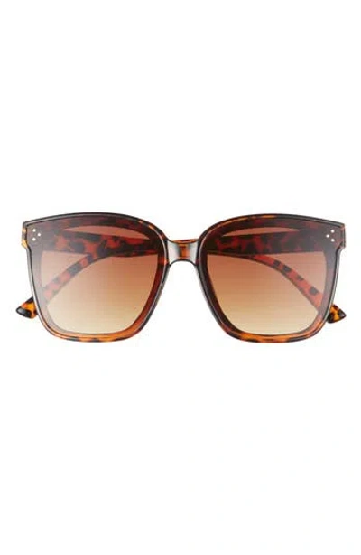 Vince Camuto 63mm Square Sunglasses In Tortoise