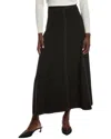 Vince Camuto A-line Maxi Skirt In Black