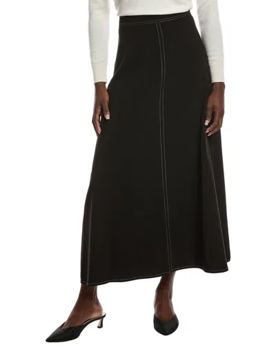 Vince Camuto A-line Maxi Skirt In Black