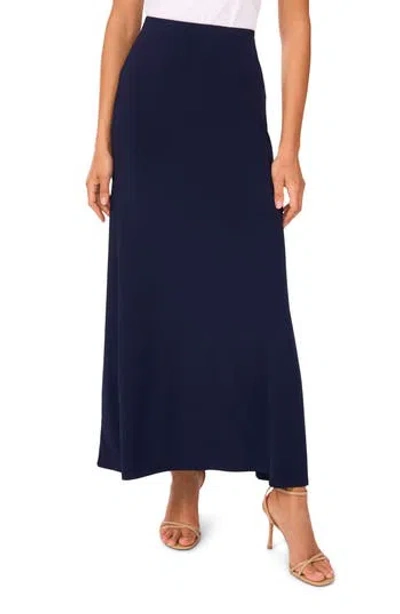 Vince Camuto A-line Maxi Skirt In Blue