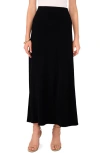 Vince Camuto Knit Maxi Skirt In Rich Black