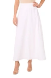 Vince Camuto A-line Maxi Skirt In White