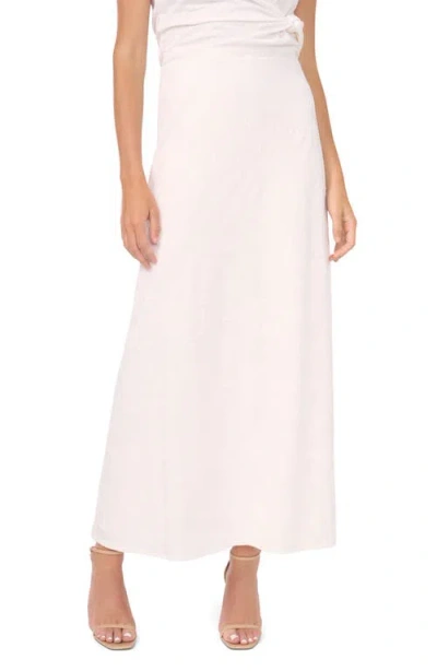 Vince Camuto A-line Maxi Skirt In White