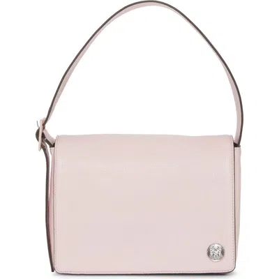Vince Camuto Aabha Leather Shoulder Bag In Pink