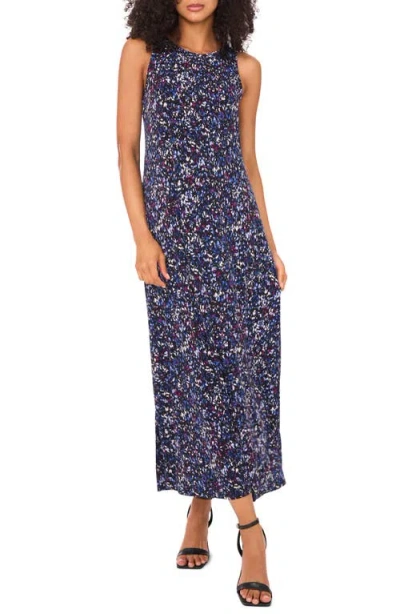 Vince Camuto Abstract Print Sleeveless Midi Dress