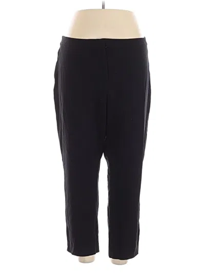 Pre-owned Vince Camuto Active Pants In Black