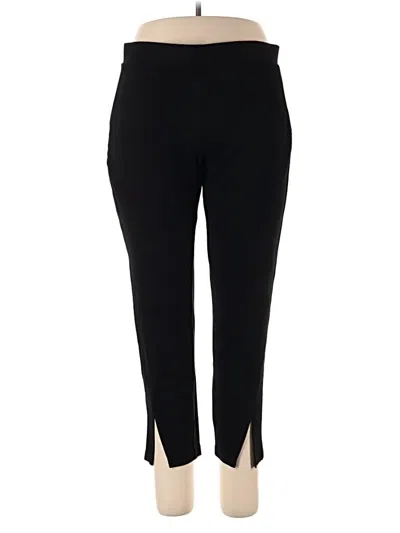 Pre-owned Vince Camuto Active Pants In Black