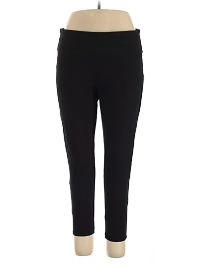 Pre-owned Vince Camuto Active Pants In Black