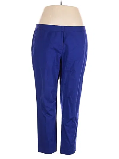 Pre-owned Vince Camuto Active Pants In Blue