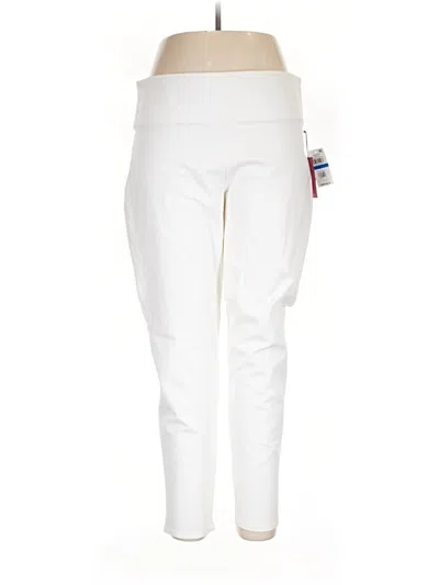 Pre-owned Vince Camuto Active Pants In White