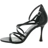 Vince Camuto Adilene Womens Embossed Leather Heels In Black