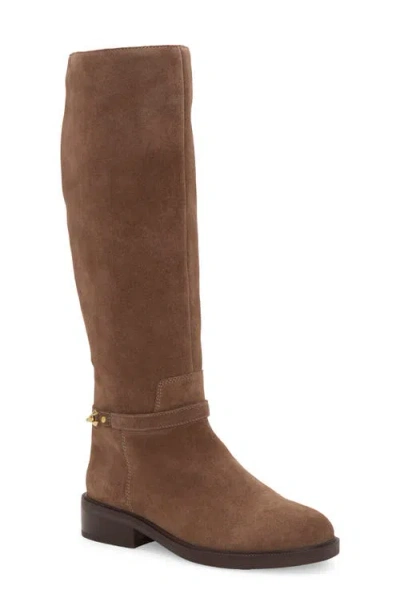 Vince Camuto Adria Ankle Link Knee High Riding Boot In Brown