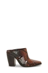 Vince Camuto Aimie Square Toe Mule In Brown