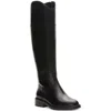 Vince Camuto Alfella Womens Leather Tall Knee-high Boots In Black