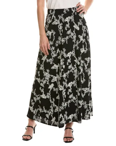 Vince Camuto A-line Maxi Skirt In Black