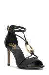 Vince Camuto Alinna Ankle Strap Sandal In Black