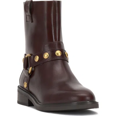 Vince Camuto Amais Moto Boot In Brown