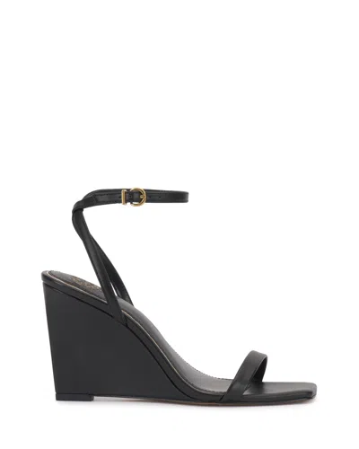 Vince Camuto Ambee Wedge Sandal In Black
