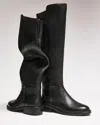 Vince Camuto Amiyah Knee High Riding Boot In Black