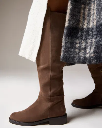 Vince Camuto Amiyah Knee High Riding Boot In Brown