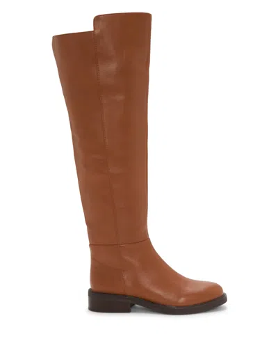 Vince Camuto Amiyah Knee High Riding Boot In Brown