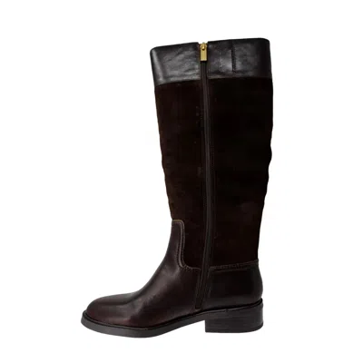 Vince Camuto Andalian 2 Women's 8m Coffee Bean Mid-calf Riding Boots Zap2456 In Brown