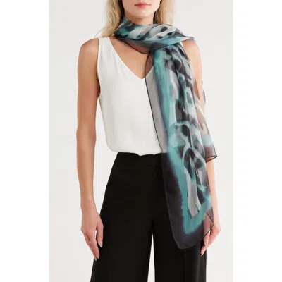Vince Camuto Animal Print Chiffon Scarf