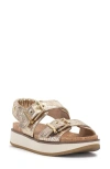 Vince Camuto Anivay Sandal In Gold