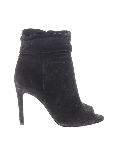 Pre-owned Vince Camuto Ankle Boots In Black