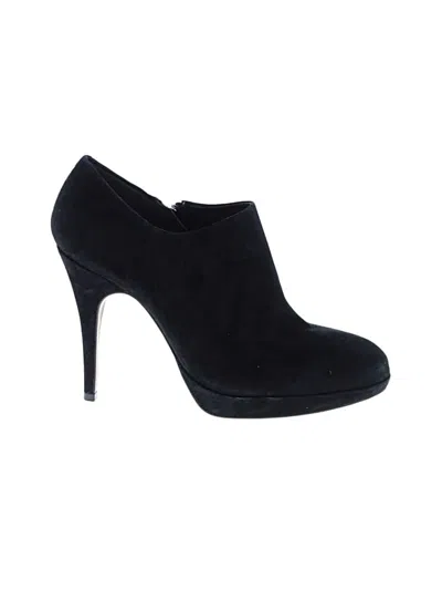 Pre-owned Vince Camuto Ankle Boots In Black