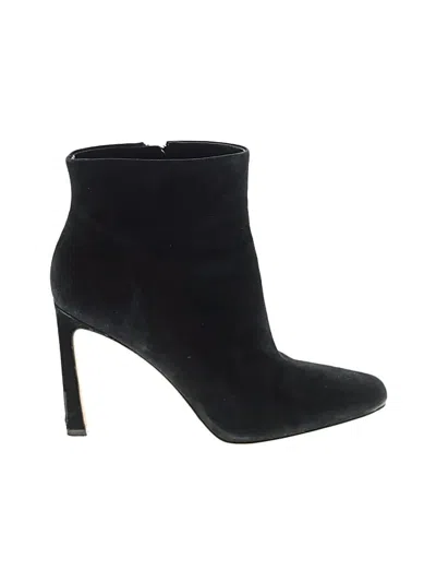 Pre-owned Vince Camuto Ankle Boots In Black