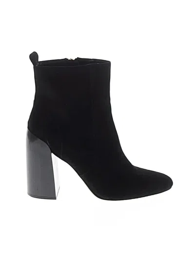 Pre-owned Vince Camuto Ankle Boots In Black