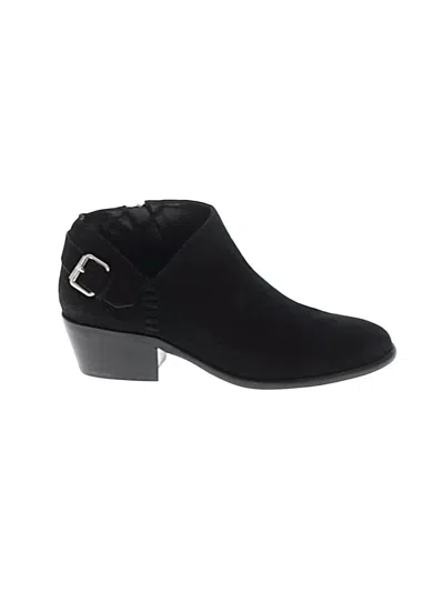 Pre-owned Vince Camuto Ankle Boots In Black