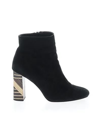 Pre-owned Vince Camuto Ankle Boots In Black