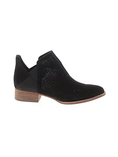 Pre-owned Vince Camuto Ankle Boots In Black