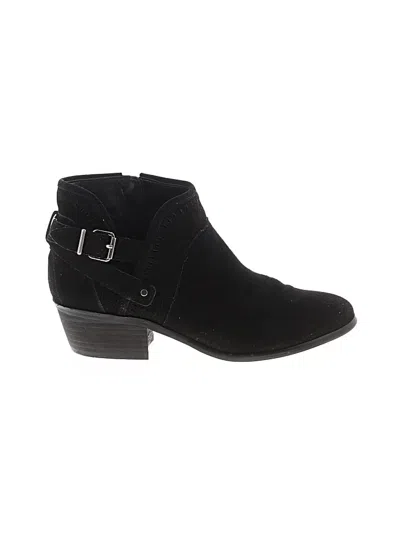 Pre-owned Vince Camuto Ankle Boots In Black