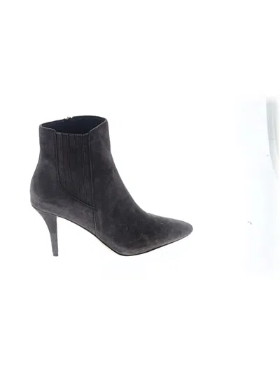 Pre-owned Vince Camuto Ankle Boots In Black