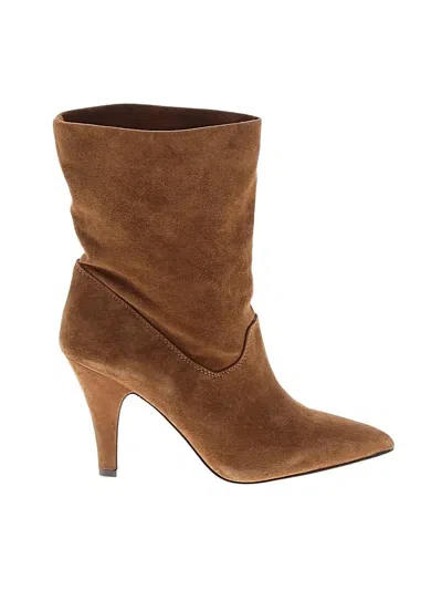 Pre-owned Vince Camuto Ankle Boots In Brown