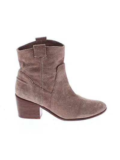 Pre-owned Vince Camuto Ankle Boots In Brown